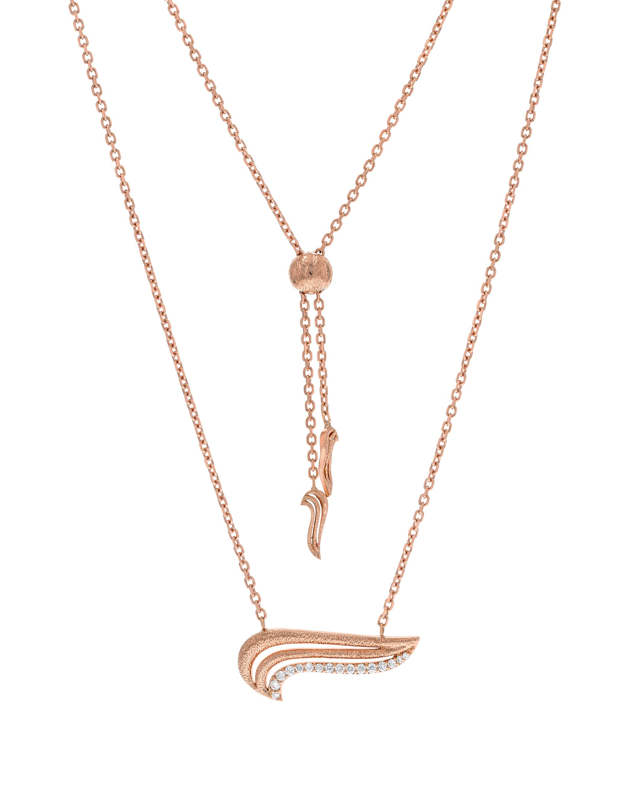 The Classic Athar Wave Motif Necklace - Image 1